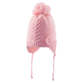 Kitti Kız Bebek 0-18 Ay Kulaklı Bere